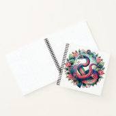 Floral Snake Notizblock (Innenseite)
