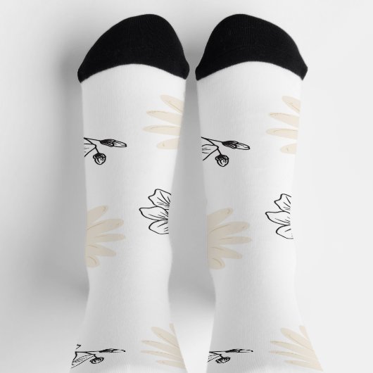floral socken (Oben)