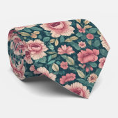 Floral Sonata Krawatte (Gerollt)