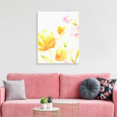 Floral Song I Leinwanddruck (Insitu (Wohnzimmer))