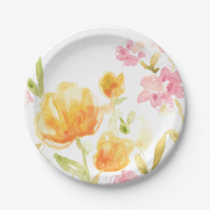 Floral Song I Pappteller