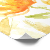 Floral Song I Poster (Ecke)