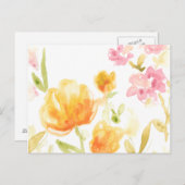 Floral Song I Postkarte (Vorne/Hinten)