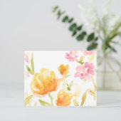 Floral Song I Postkarte (Stehend Vorderseite)