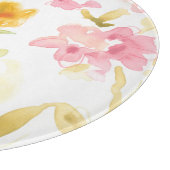 Floral Song I Schneidebrett (Ecke)