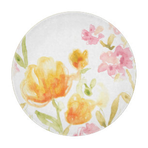 Floral Song I Schneidebrett