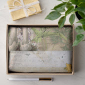 Floral Sonnenblume Daisy Rabbit Ephemera Decoupage Seidenpapier (Geschenk)