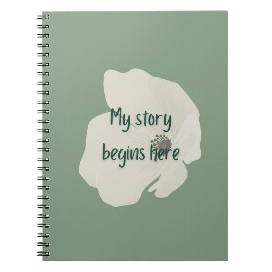 Floral Soul Notebook Notizblock (Vorderseite)