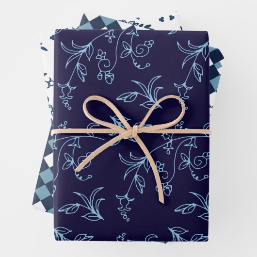 Floral Spanish Tile Collection Geschenkpapier Set (Beispiel)