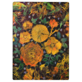 Floral Sparks Klemmbrett (Rückseite)