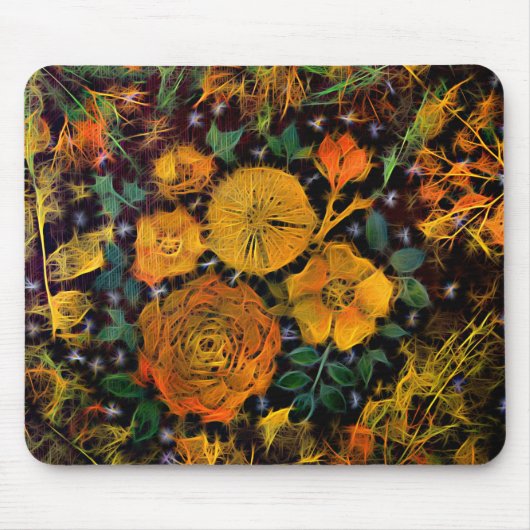 Floral Sparks Mousepad (Vorne)