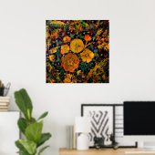 Floral Sparks Poster (Heimbüro)