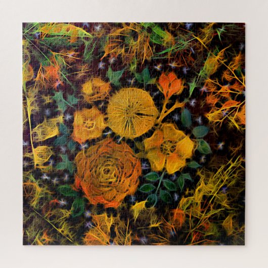 Floral Sparks Puzzle (Vertikal)