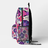 Floral Sphere Bedruckter Rucksack (Rechts)
