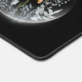 Floral sphere Desk mat Schreibtischunterlage (Ecke)