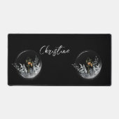 Floral sphere Desk mat Schreibtischunterlage (Vorderseite)