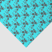 Floral Spray Art 1, Robine Egg-Silve-TISSUE WRAP Seidenpapier (Ausschnitt)