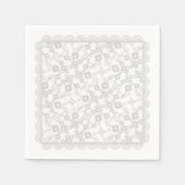 Floral Spray,Bridal-PARTY NAPKINS Serviette (Vorderseite)