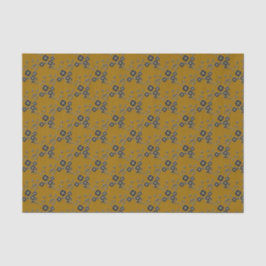 Floral Spray Style 1,Silver-Gold-1-GEWEBE PAPIER