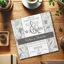 Floral Sprigs Elegante Moderne Inspirivity Wedding