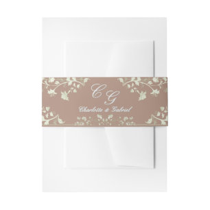 Floral Spring Chinoiserie Bauch Band