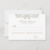 Floral Spring Chinoiserie Einschließung Karte (Vorderseite)