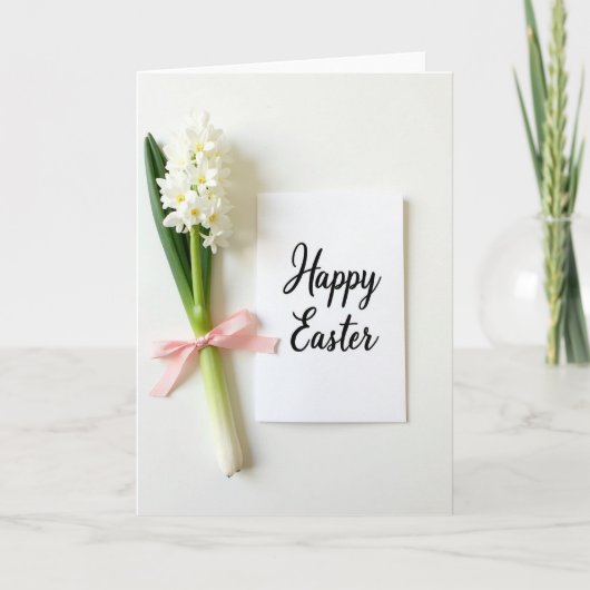 Floral Spring Greeting Card Karte (Vorderseite)