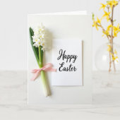 Floral Spring Greeting Card Karte (Gelbe Blume)
