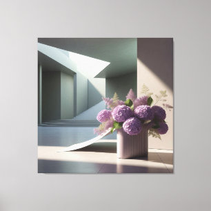 Floral Staircase Composition Leinwanddruck