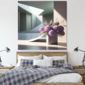 Floral Staircase Composition  Leinwanddruck (Insitu (Schlafzimmer))