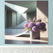 Floral Staircase Composition  Leinwanddruck (Insitu (Holzboden))