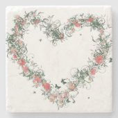 floral steinuntersetzer (Vorderseite)