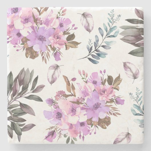 floral steinuntersetzer (Vorderseite)