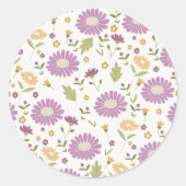 Floral Sticker  (Vorderseite)