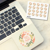 Floral Stickers - Joyful Moments Thankful Heart