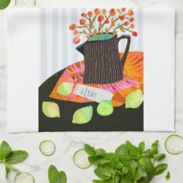 Floral Still Life Küche Handtuch