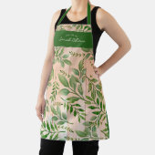 Floral Stilvolle rustikale Hübsche All-Over-Print- Schürze (InSitu)