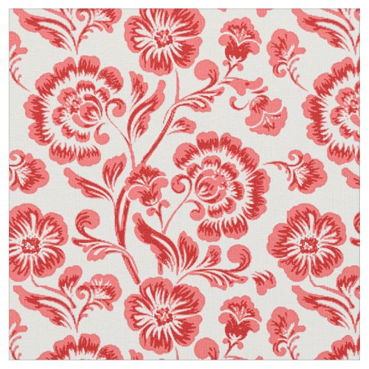 Floral Stoff (Nahaufnahme)