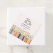 Floral Storybook Ihr nächstes Kapitel Brautparty Geschenkanhänger (Beispiel)