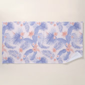 floral strandtuch (Vorderseite)