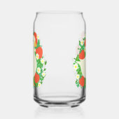 Floral Strawberry Goose Duck Dosenglas (Links)