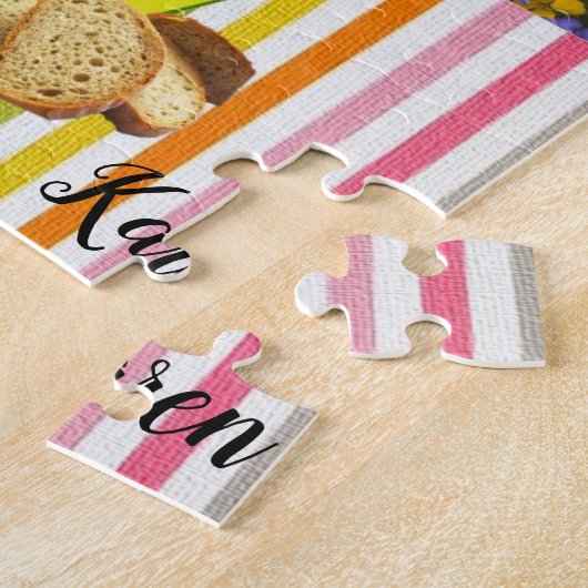 Floral Strip Soup Jigsaw Puzzle Daisy (Seite)