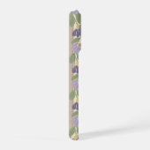 Floral Striped Personalized Phone Case iPhone Hülle (Rechte Seite)