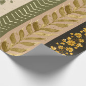 Floral Stripes Paper Geschenkpapier (Ecke)