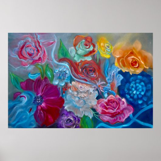 Floral Studie 1 Poster (Vorne)