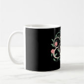 Floral Subtle Anti Trump 8647 86 47 Boho Kaffeetasse (Links)