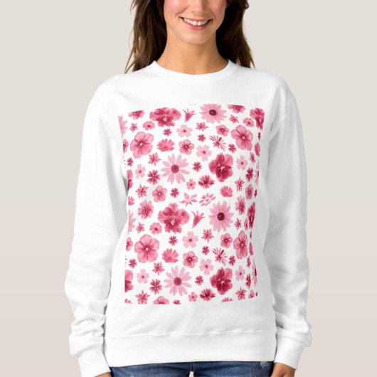 floral sudadera sweatshirt (Vorderseite)