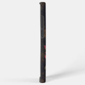 Floral Sugar Skull Día de los Muertos Spanisch Samsung Galaxy Hülle (Rechte Seite)