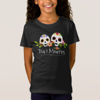 Floral Sugar Skulls Dia de Muertos | Shirt