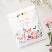 Floral Summer Butterfly Baby Dusche Geschenktütchen (Versiegelt)
